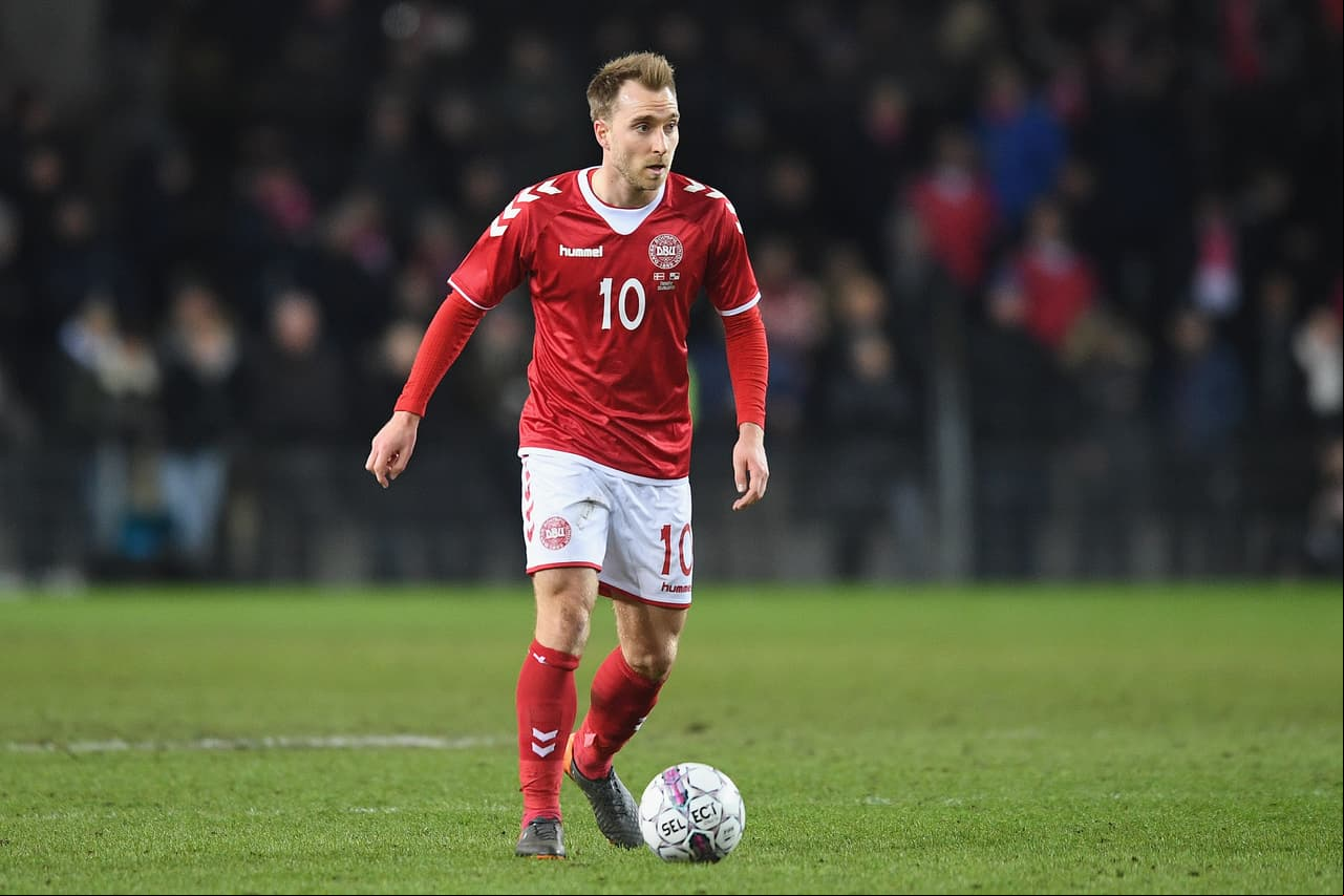 Christian Eriksen del Tottenham llevará la 10 de Dinamarca en la Copa del Mundo.