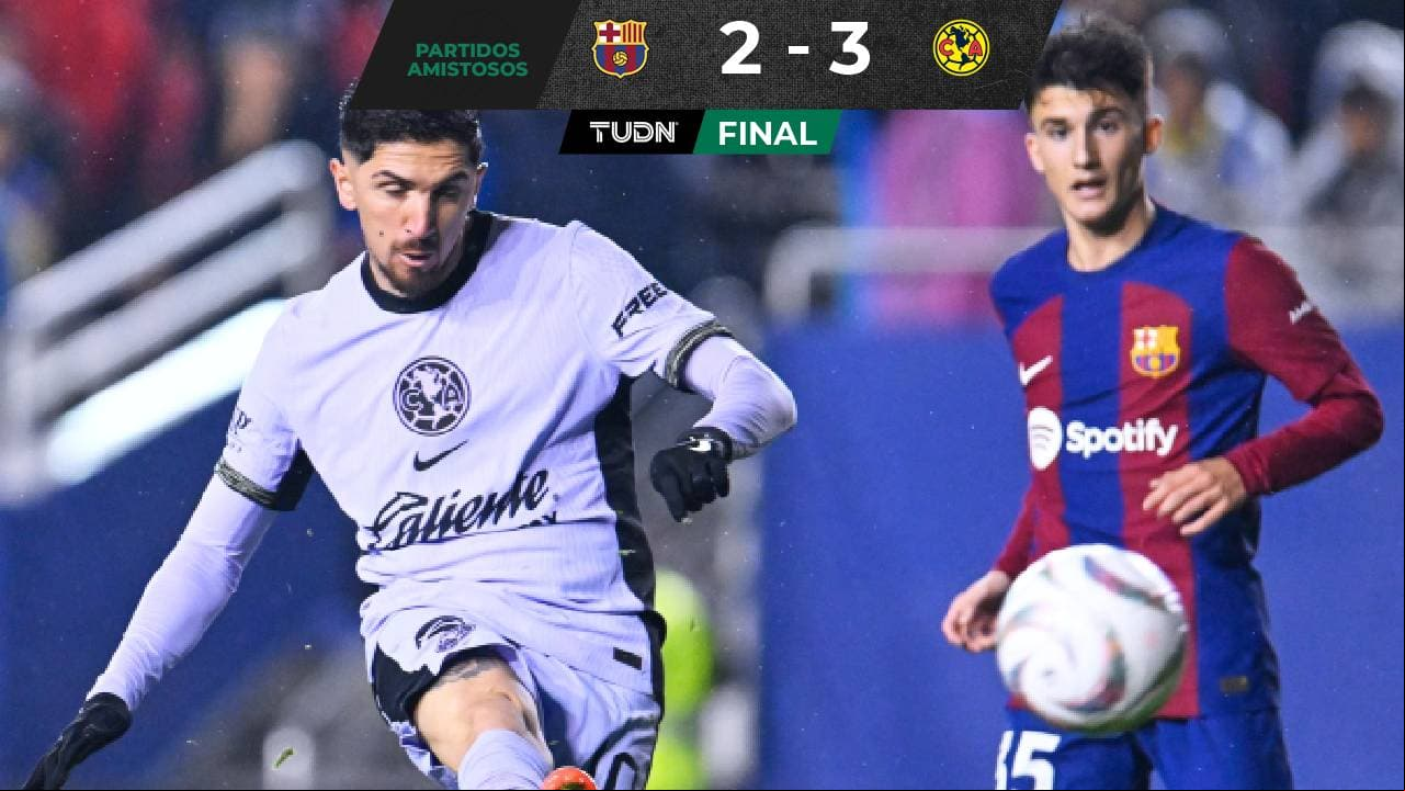 América vuela incluso por encima del Barcelona en amistoso
