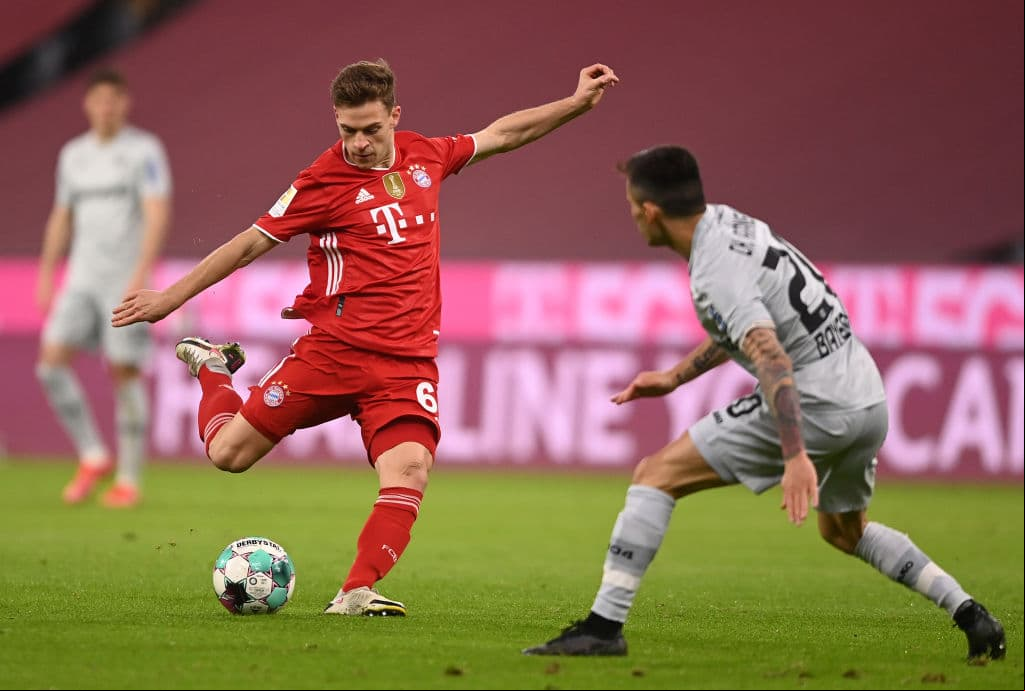 Bayern Munich se queda con la victoria ante el Bayer Leverkusen con marcador de 2-0. El 'Gigante de Baviera' hizo sus respectivas anotaciones durante la primera mitad del encuentro. Choupo-Moting abrió el marcador al minuto 7, seguido de Joshua Kimmich al minuto 13 del encuentro y se encaminan para un nuevo título.