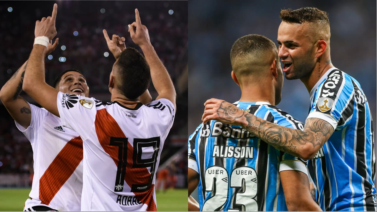 River y Gremio se medirán en la primera semifinal de la Copa Libertadores