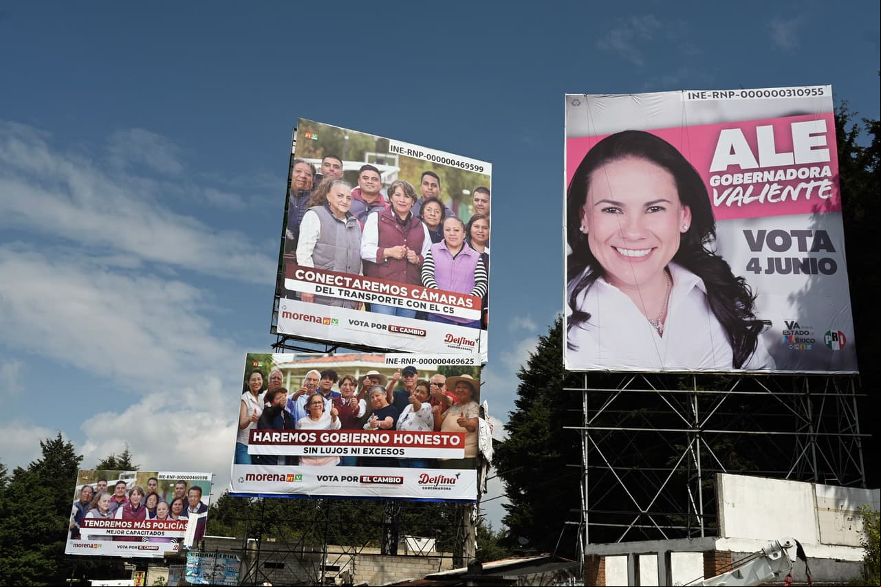 El partido de AMLO ganaría el control del clave Estado de México, bastión del PRI por casi un siglo
