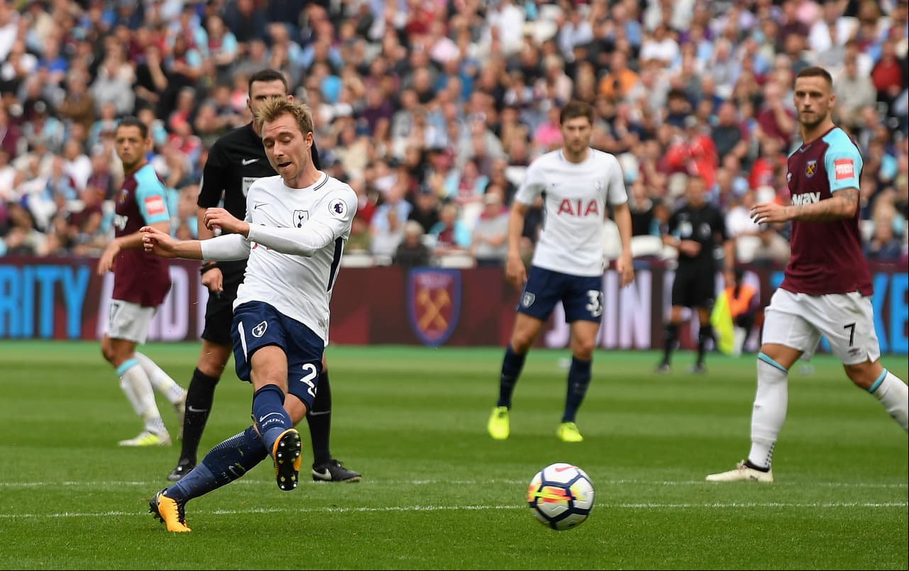 Al minuto 60 Christian Eriksen marcó el tercero para los Spurs que parecía se encaminaban a una victoria fácil y sin sobresaltos,.