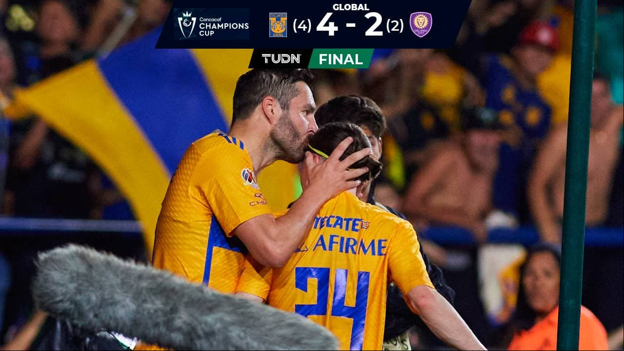 Con polémica, Tigres golea a Orlando y va en Cuartos de Champions Cup