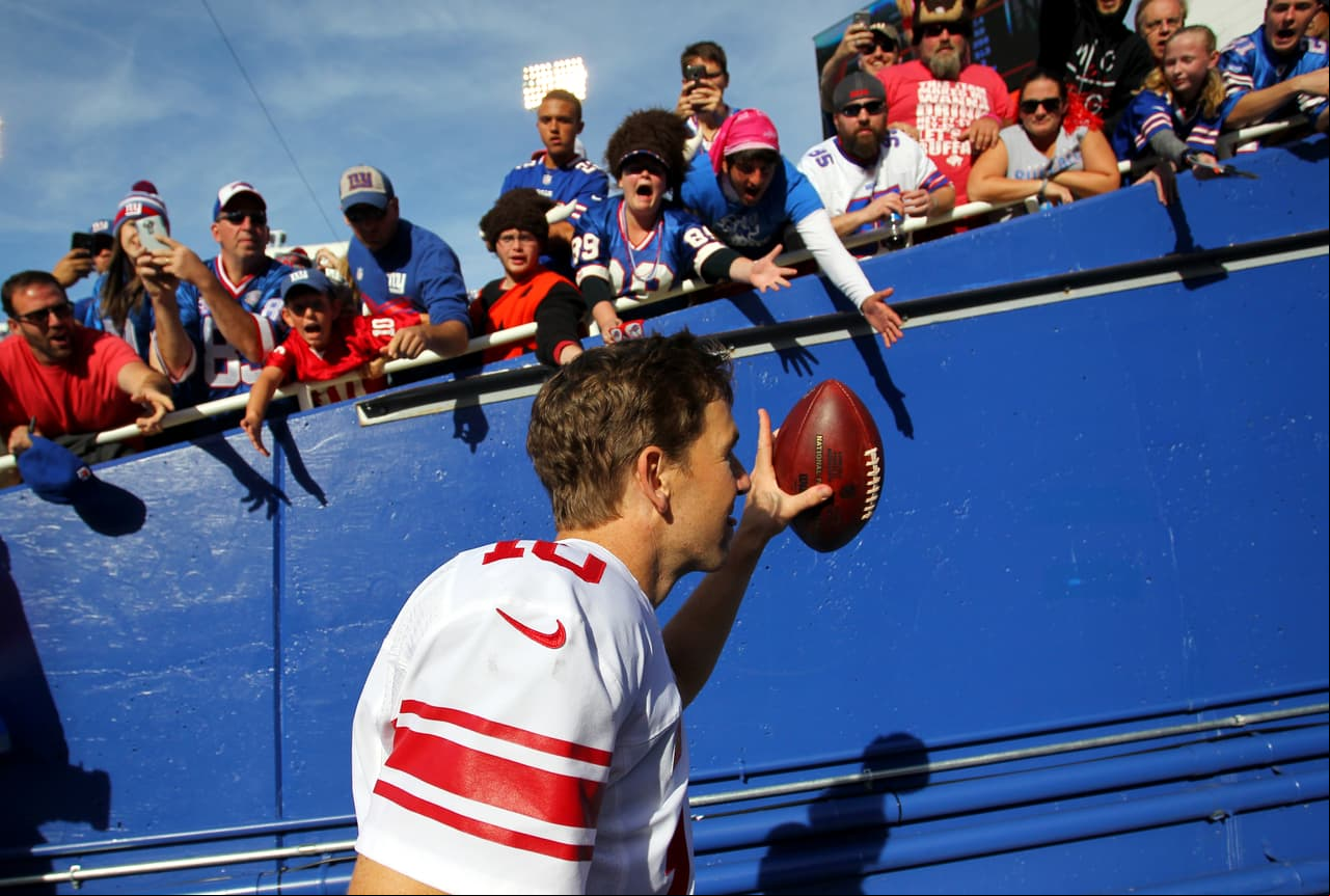 Te presentamos las mejores imágenes en el triunfo de los New York Giants por 24-10 sobre los Buffalo Bills en la semana 4 de la NFL (AP-NFL).