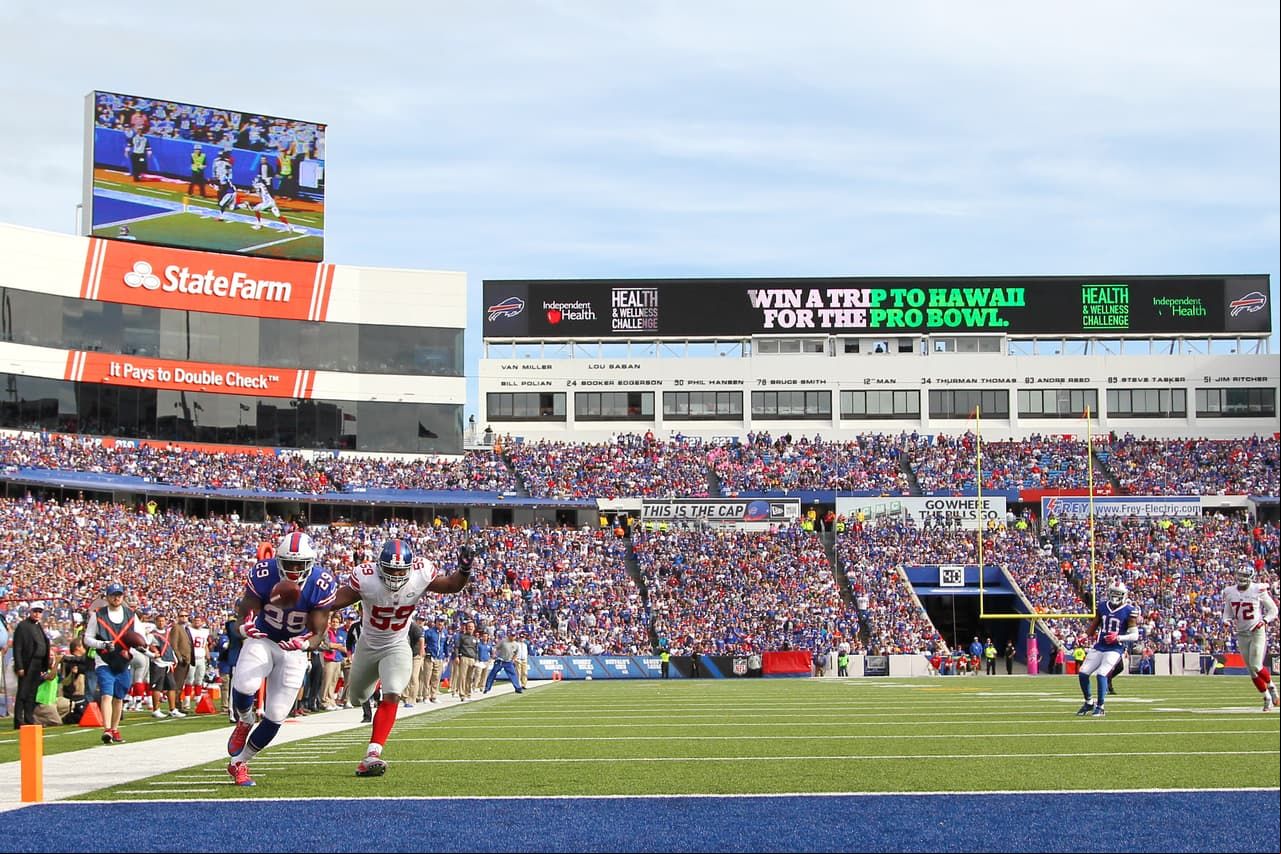 Te presentamos las mejores imágenes en el triunfo de los New York Giants por 24-10 sobre los Buffalo Bills en la semana 4 de la NFL (AP-NFL).