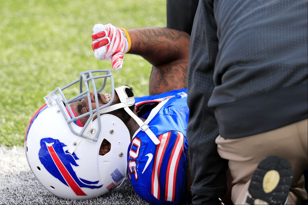 Te presentamos las mejores imágenes en el triunfo de los New York Giants por 24-10 sobre los Buffalo Bills en la semana 4 de la NFL (AP-NFL).