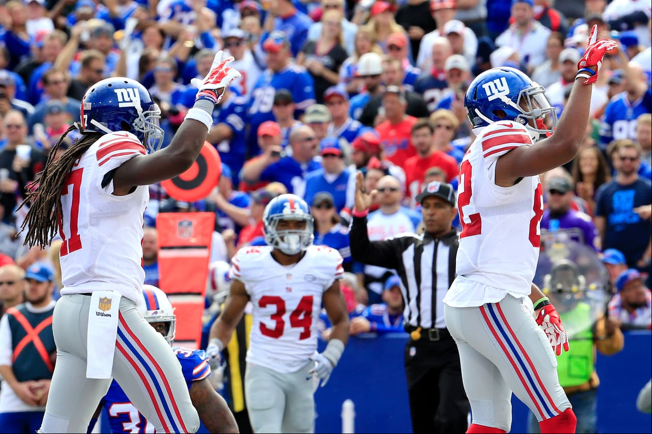 Te presentamos las mejores imágenes en el triunfo de los New York Giants por 24-10 sobre los Buffalo Bills en la semana 4 de la NFL (AP-NFL).