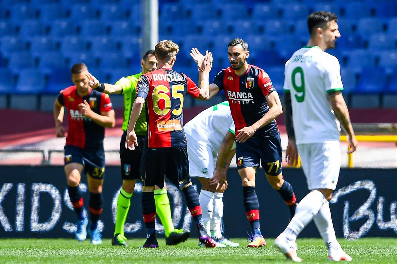 Sassuolo derrota 2-1 en su visita al Genoa durante la Jornada 35 en la Serie A. Raspadori y Berardi le dieron a su escuadra el triunfo. Para los locales, Zappacosta marcó el único tanto al minuto 85 del encuentro.