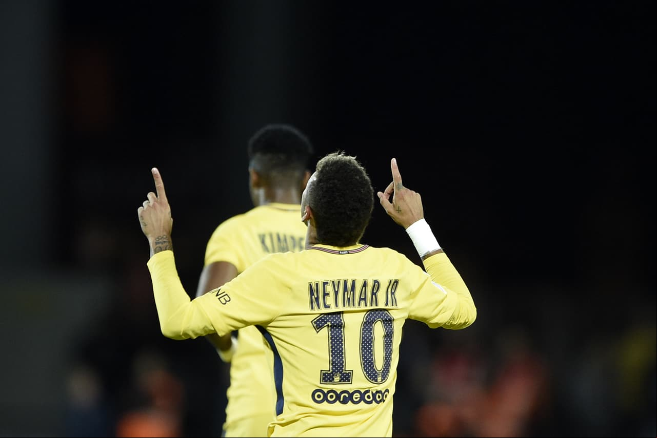 Era el cuarto gol de 'Ney' con la camiseta del PSG en cuatro partidos disputados con el equipo.