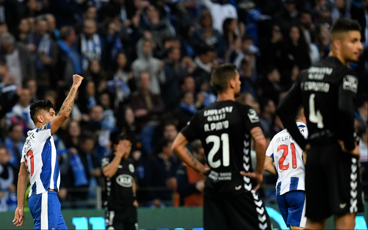 El mexicano se ha consolidado como uno de los mejores delanteros de la Liga Portuguesa.