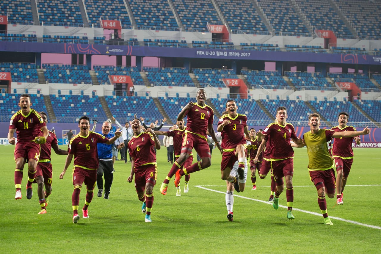 Venezuela hace historia en el Mundial Sub-20 y ahora está a un partido de ser campeón del torneo en Corea del Sur.