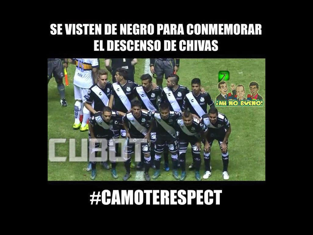 Las redes sociales se burlaron con todo de la derrota de Chivas contra Santos y del empate de América y Pumas.