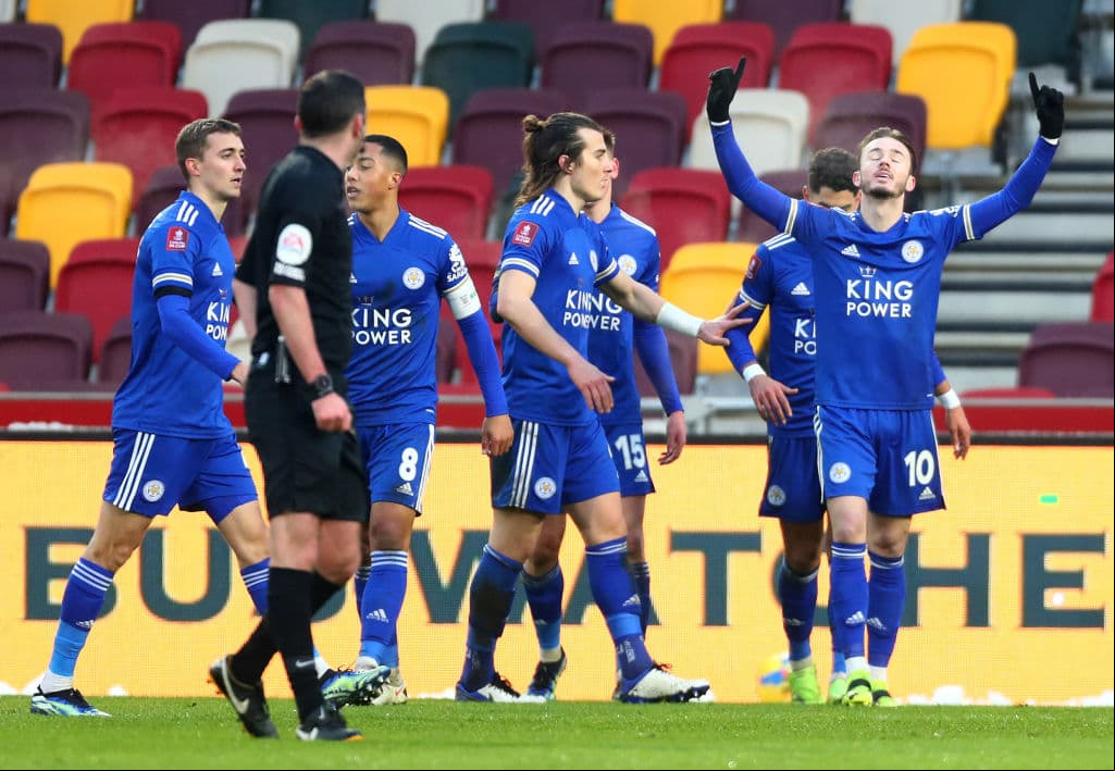 Leicester City remontó y derrotó 3-1 a Brentford, colándose a los Octavos de Final de la FA Cup. Cengiz Under, Youri Tielemans y James Maddison fueron los autores de los goles ganadores.
