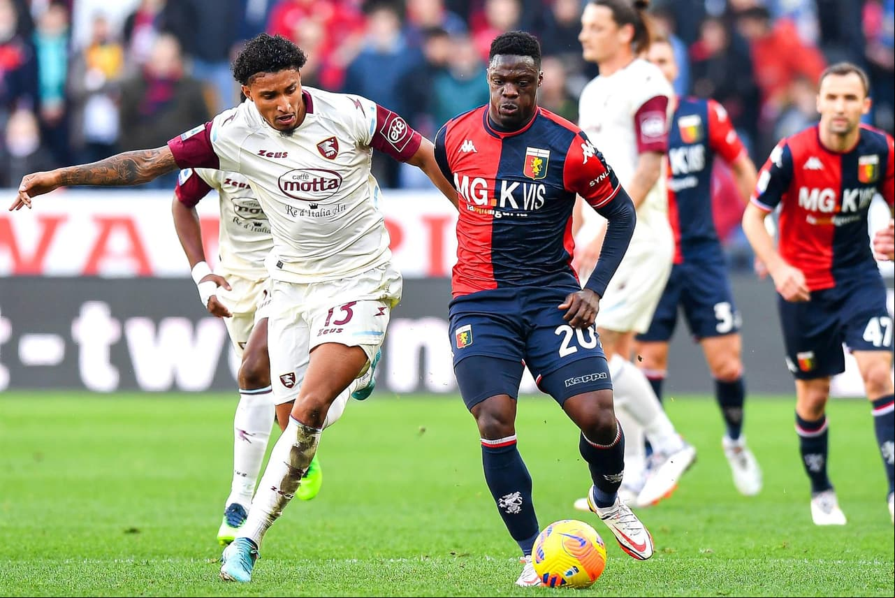 Genoa y Salernitana empataron 1-1 durante el encuentro de la J25 en la Serie A. Mattia Destro y Federico Bonazzoli fueron los anotadores de la tarde. El mexicano Johan Vásquez jugó 58' minutos.