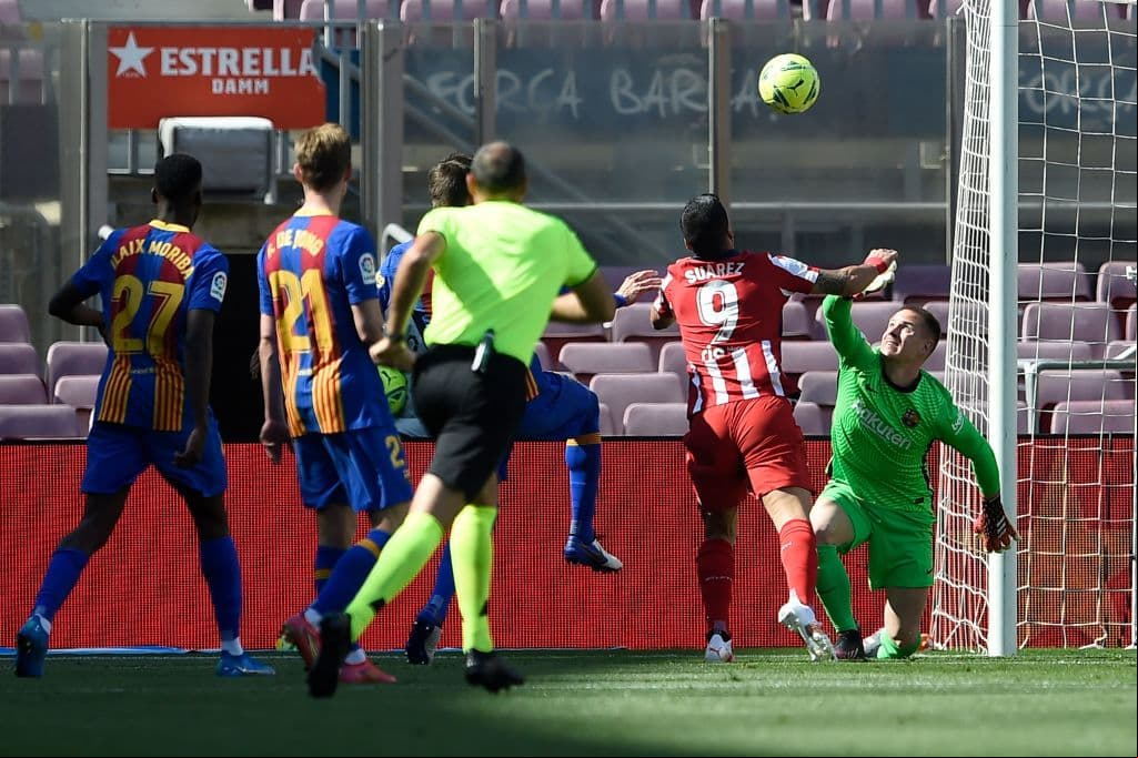 Barcelona y Atlético de Madrid no se hacen daño en el Camp Nou y le dan la oportunidad al Real Madrid de ponerse como líder del torneo.