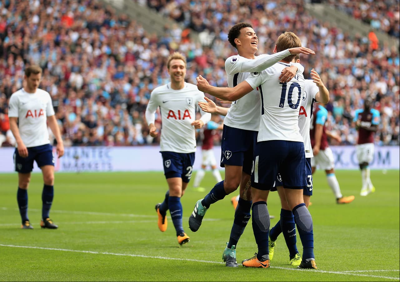 Le bastaron 4 minutos a Kane para firmar su doblete. El delantero marcó el segundo de su equipo al minuto 38.