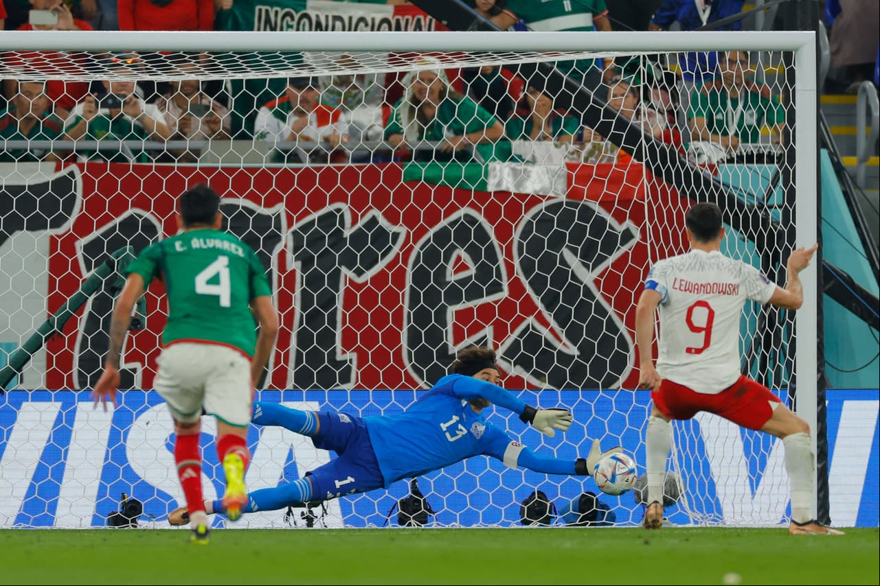 México empato sin goles frente a Polonia en su debut mundialista