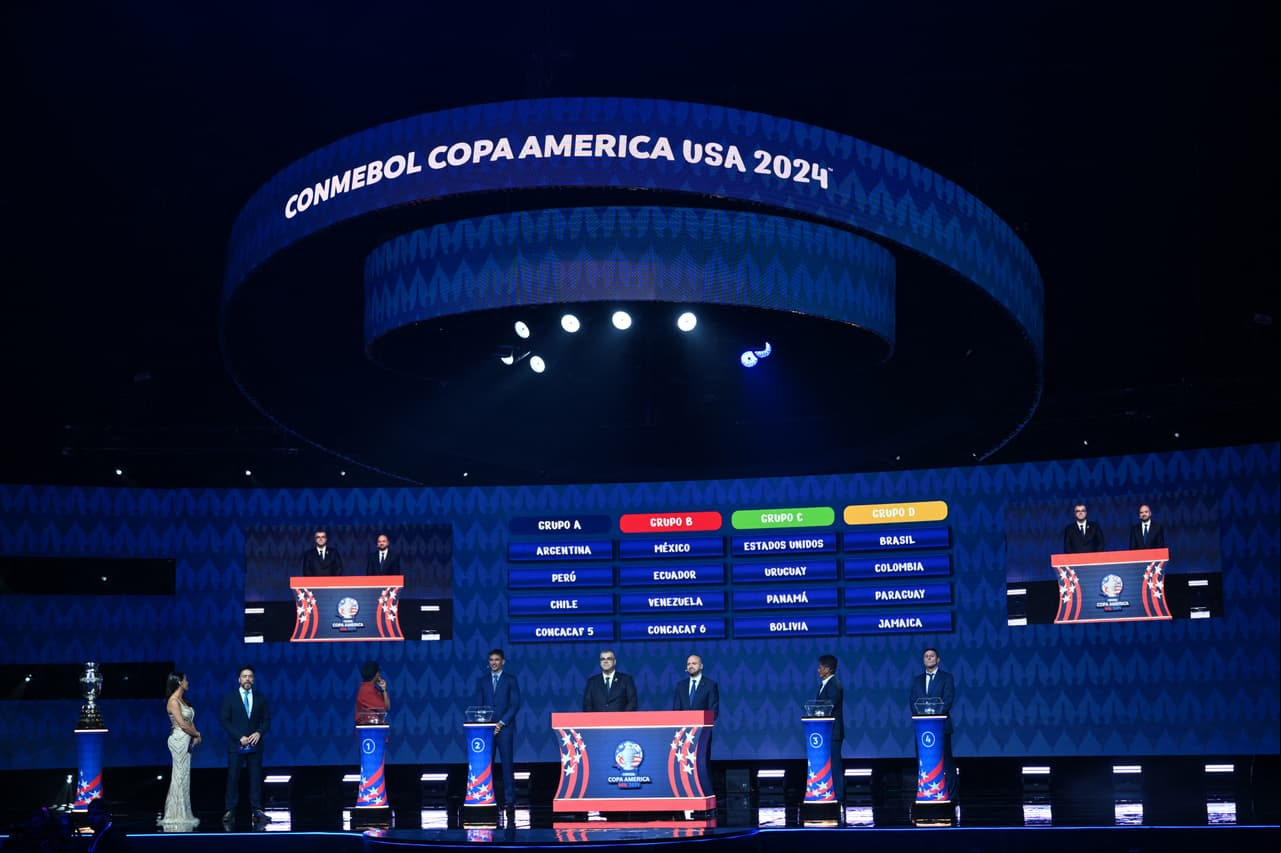 ¡Listos los grupos de la Copa América! Definido el duelo inaugural