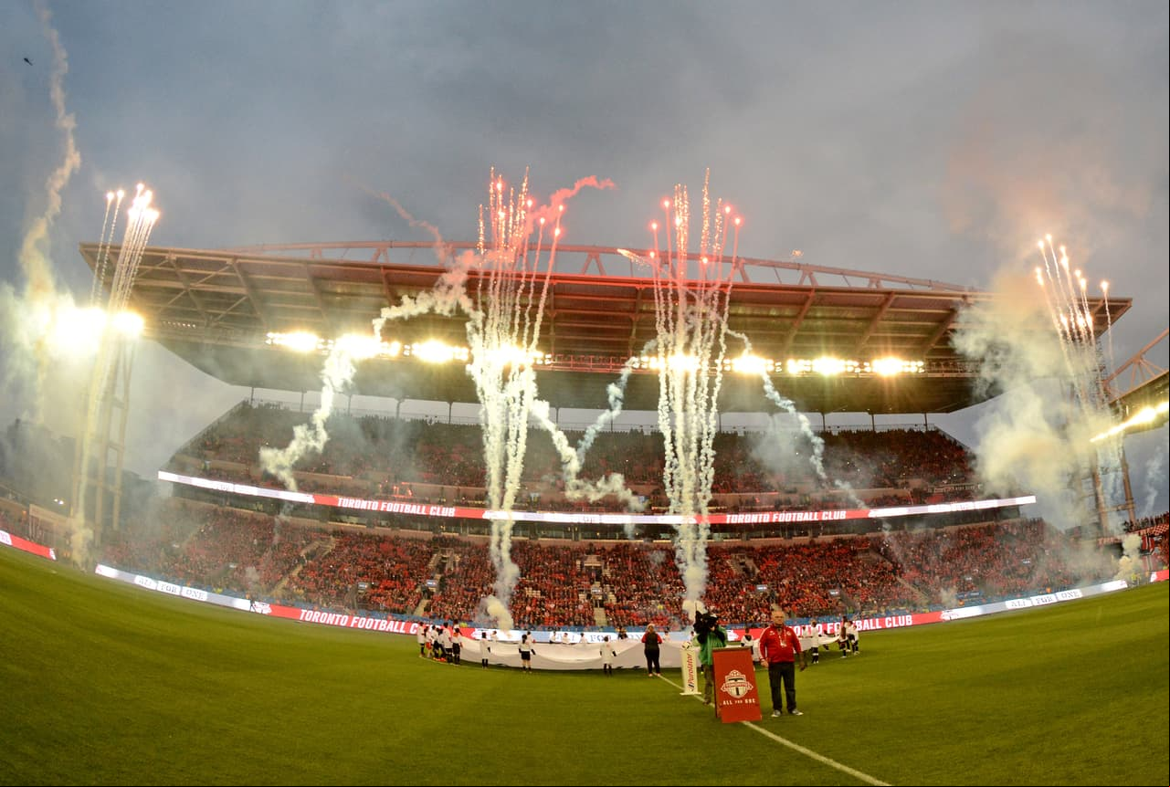 El BMO Field de Toronto FC, posible sede de la Copa del Mundo 2026.