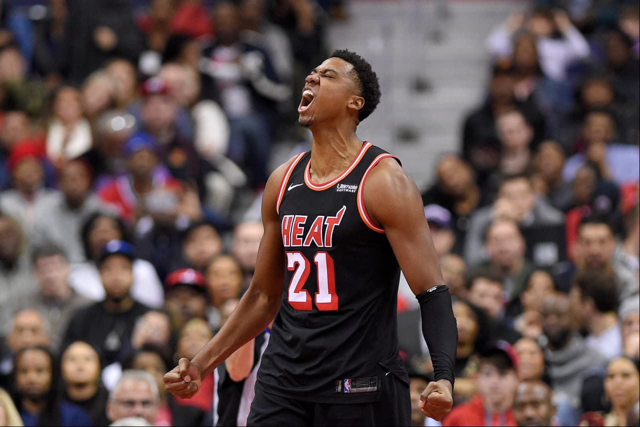 <b>20. Hassan Whiteside </b>(Miami Heat) - 23,775,506 millones dólares.
