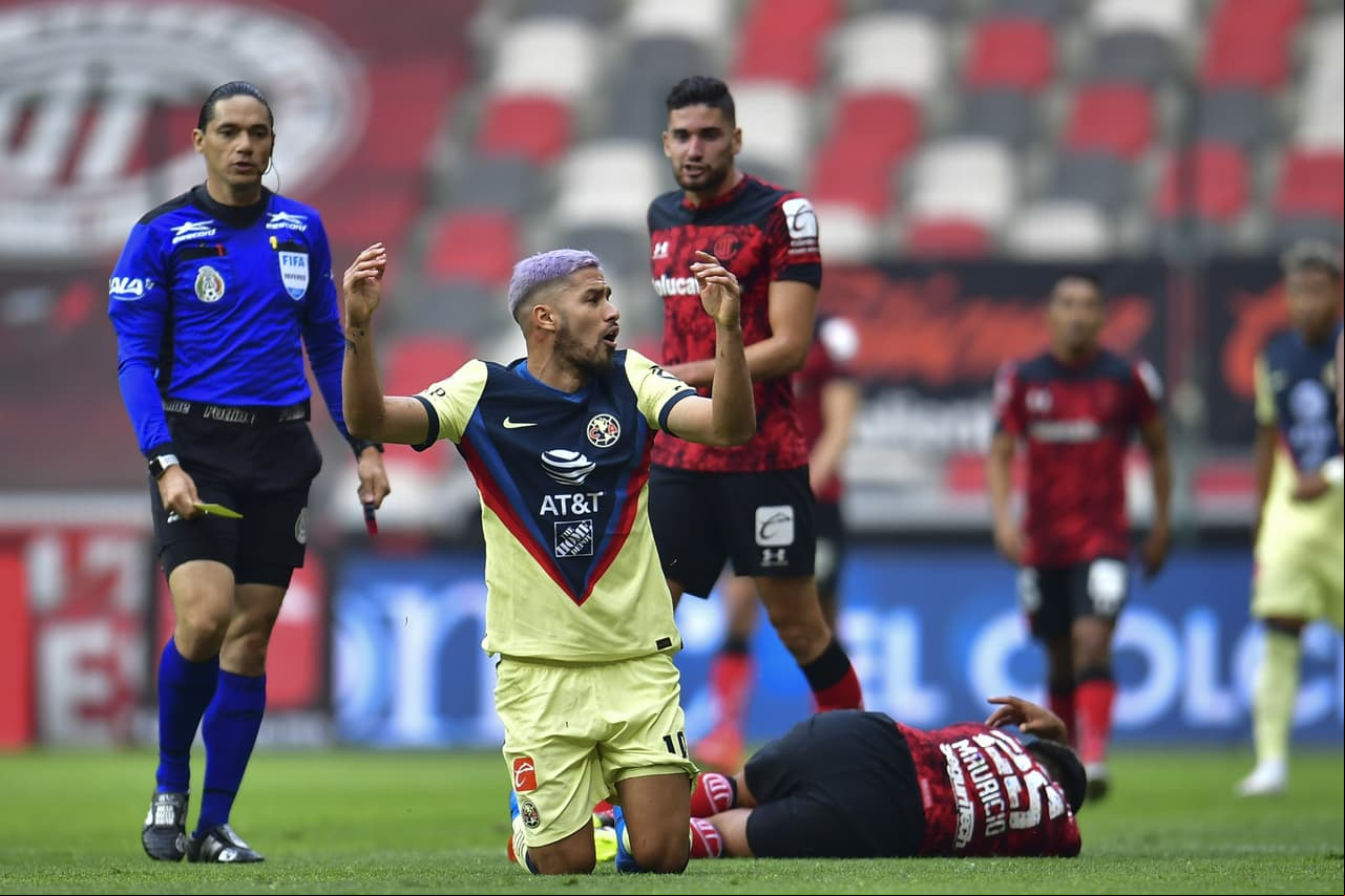 Toluca se impone con autoridad a un América que cometió errores defensivos que fueron aprovechados por el cuadro local.