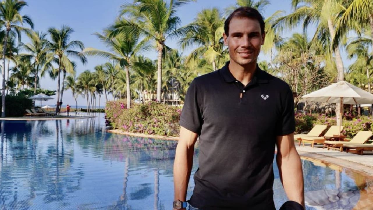 Rafa Nadal ya está en Acapulco: “Muy feliz de volver a México”