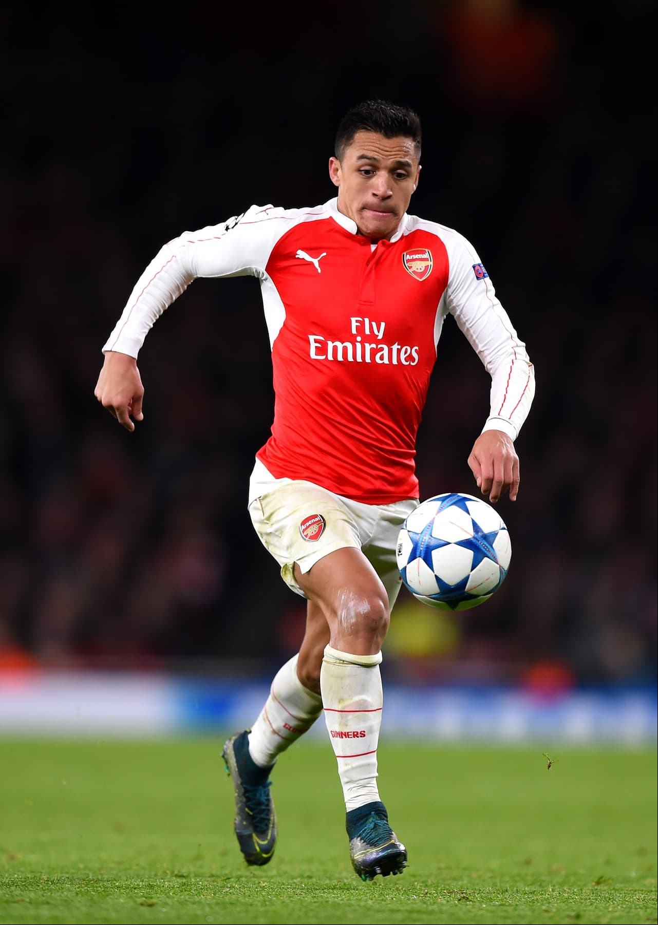 Pero Alexis Sánchez dio un super partido, anotó dos goles y dio además pase para gol, un orgullo para Chile.