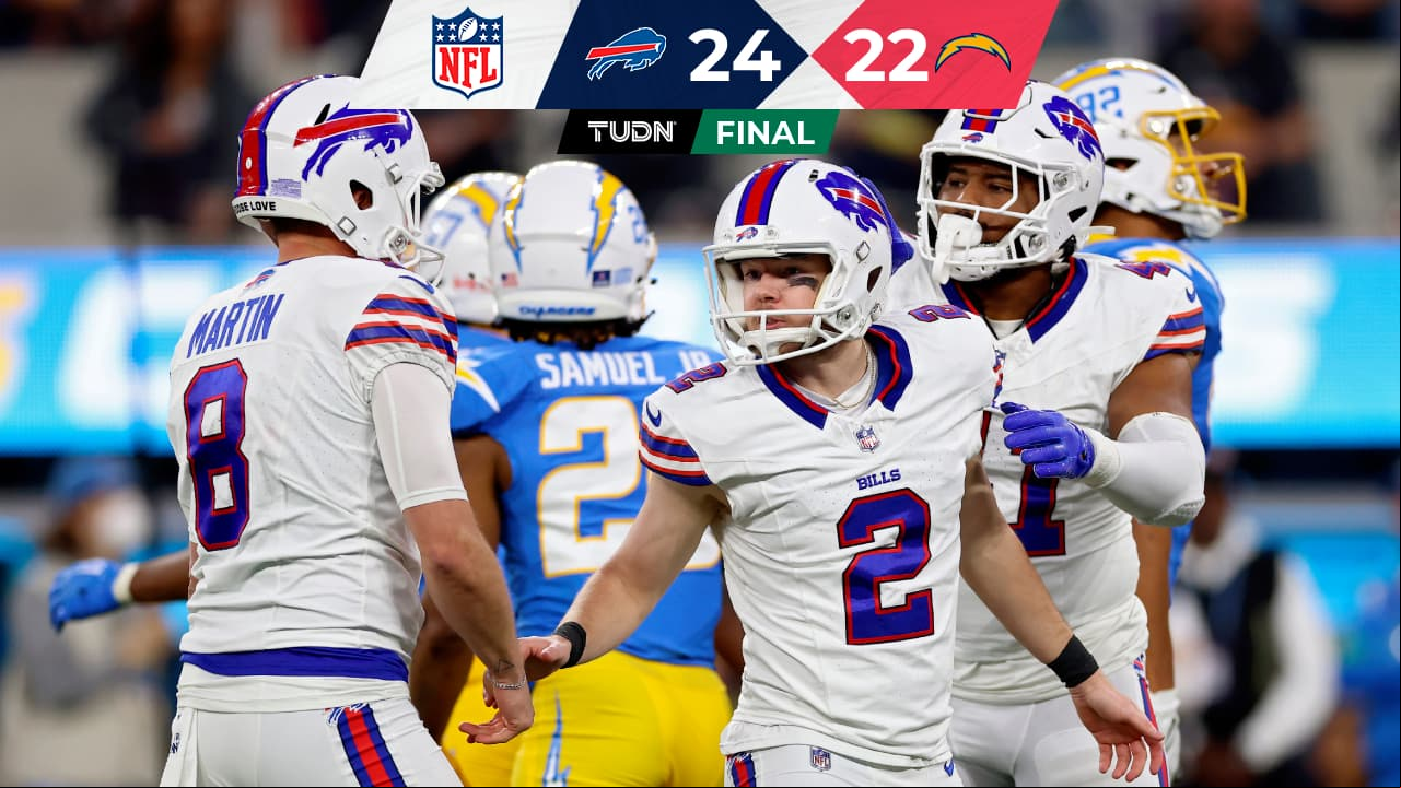 Bills dan la vuelta a Chargers para soñar con Playoffs 