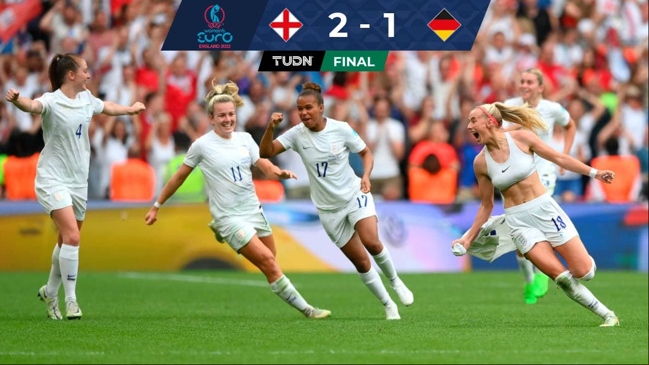 En tiempo extra, Inglaterra venció a Alemania y ganó la Euro Femenil