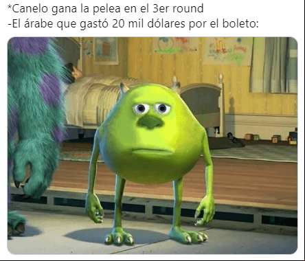 El boxeador turco, Avni Yildirim, regresó al ring tras dos años de inactividad y con un derechazo del mexicano Saúl ‘Canelo’ Álvarez, no logró llegar ni al cuarto round. La contienda no se pudo alargar y los memes no perdonaron.