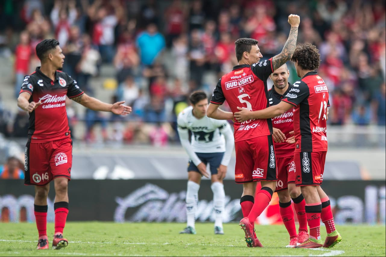 Tijuana se impuso dos goles por cero ante unos Pumas que no logran levantar en el Apertura 2017.