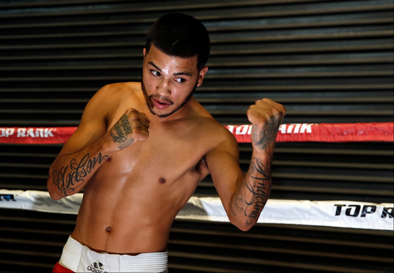 Oscar Valdez, Chria Avalos, Aaron Prior y Jesse Hart enseñaron sus armas y demostraron que están listos para sus combates del próximo 11 de septiembre.