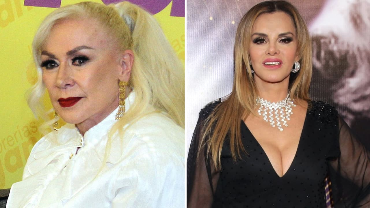 Laura Zapata critica a Lucía Méndez por andar con un joven 39 años menor