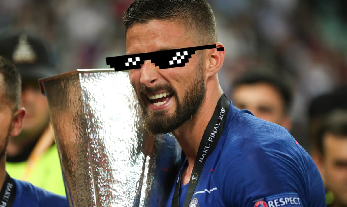 'Poste y tronco,' pero guapo, ganador y goleador: Giroud y sus 11 tantos en Europa League