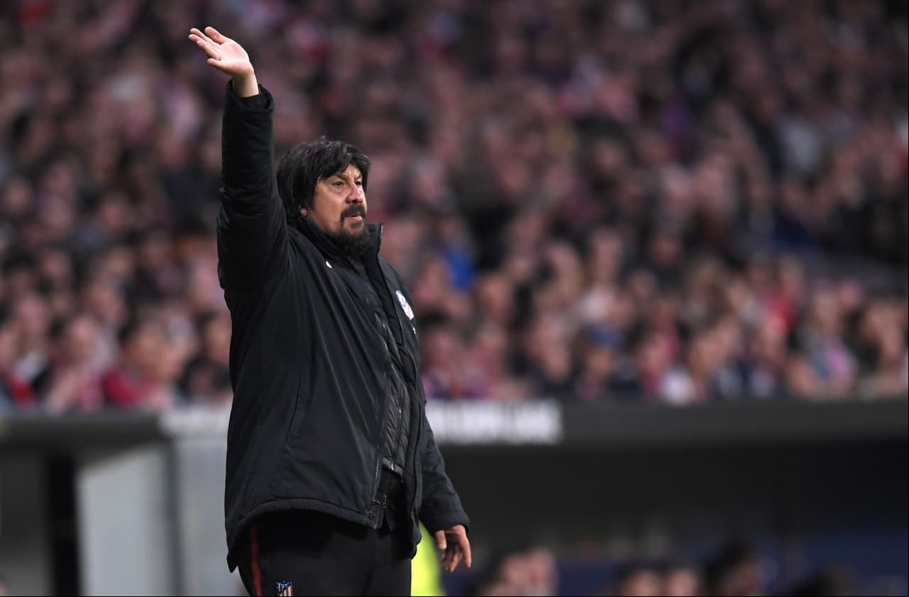 El argentino Germán Burgos fue el técnico encargado luego de la expulsión de Diego Simeone. 'El Mono' estará a cargo también en la final.