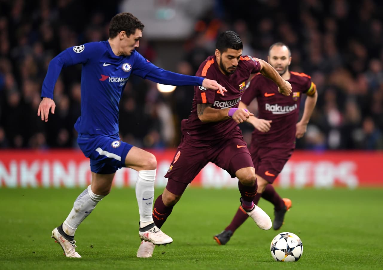El uruguayo Luis Suárez no tuvo el peligro ni contundencia de otras jornadas en el área rival.