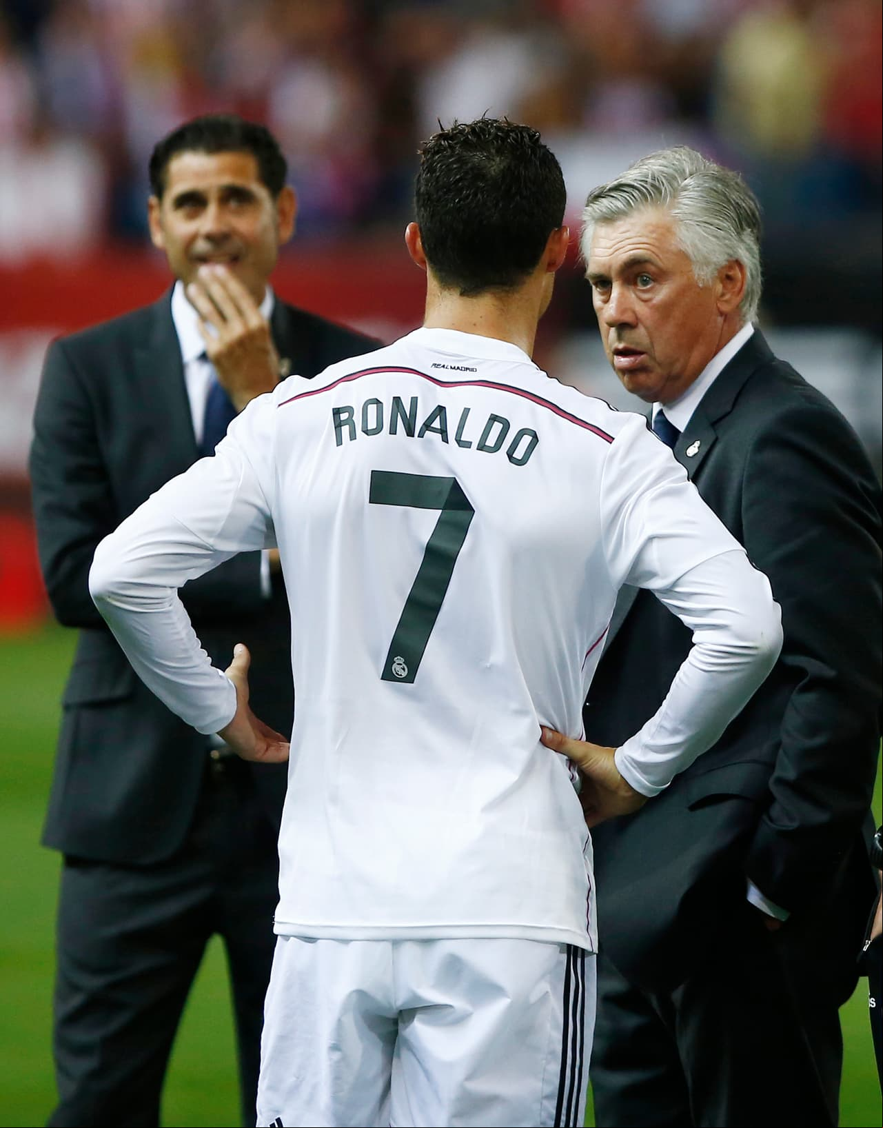 Las buenas para el Madrid y CR7 terminaron el 22/08/2014 cuando el Atlético de Madrid ganó la Supercopa de España al derrotarlos 1-0 en el Calderón y dejar el global 2-1 a su favor. Cristiano jugó todo el segundo tiempo, pero no pudo evitar la caída.