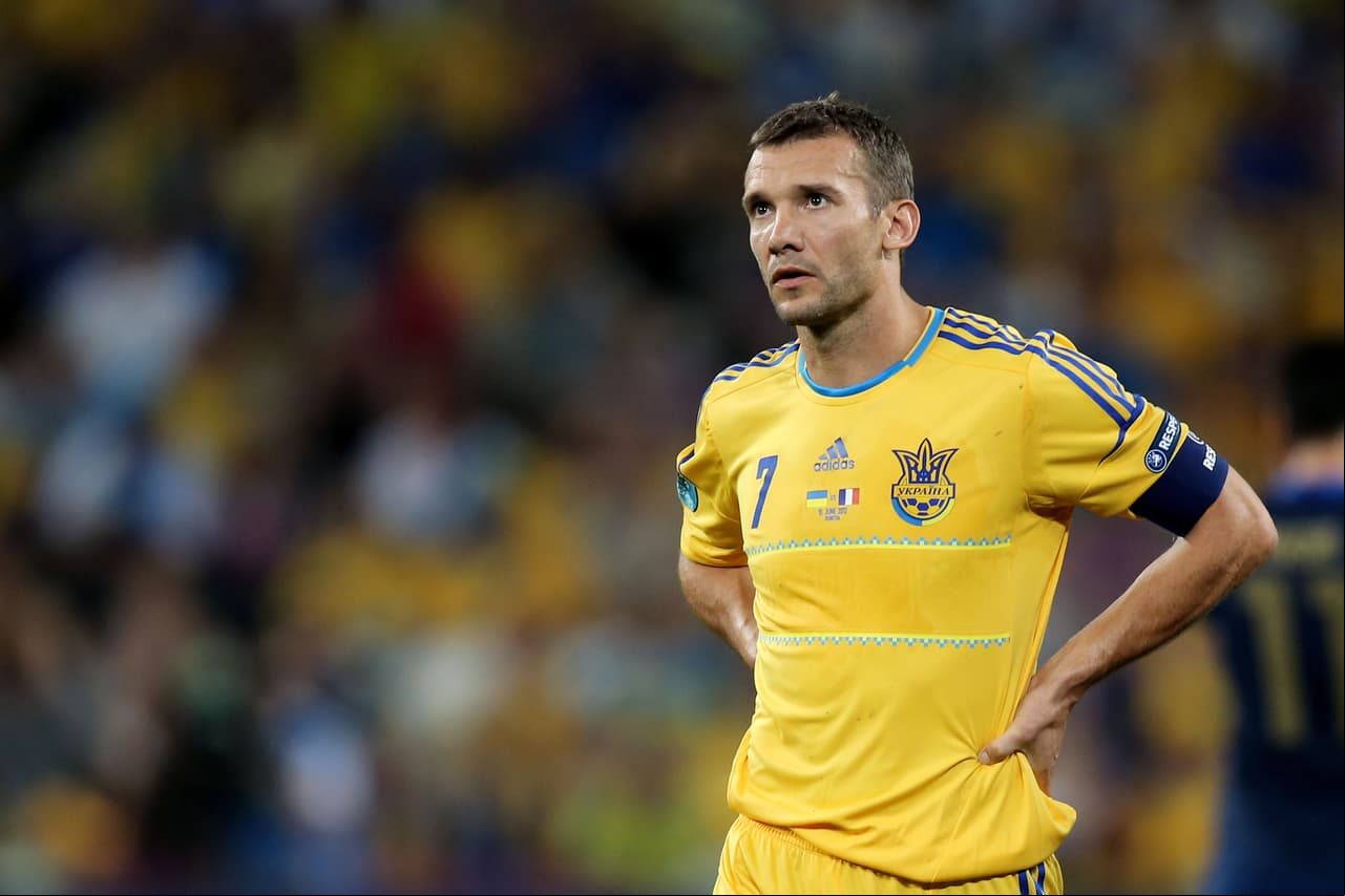 Con los mismos 48 goles, Andriy Shevchenko es el líder en la tabla histórica de los goleadores de la selección de Ucrania.
