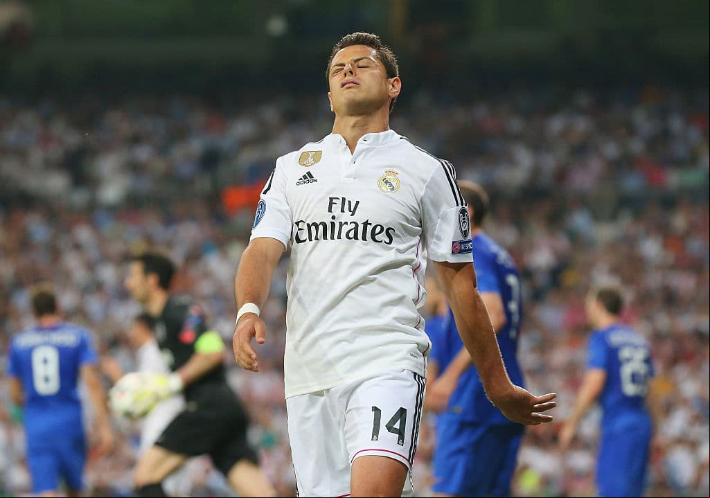 La poca participación y minutos de 'Chicharito' en Real Madrid lo dejaron relegado, algo que a pesar del interés en seguir en el club lo llevo a su salida.