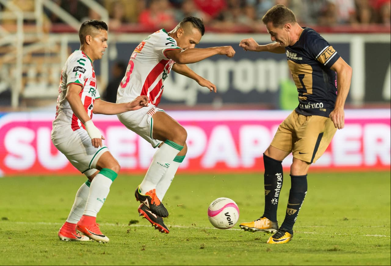 Pumas tuvo un mejor rendimiento y dominó gran parte del encuentro pero al final no lograron pasar del empate sin goles ante el Necaxa.