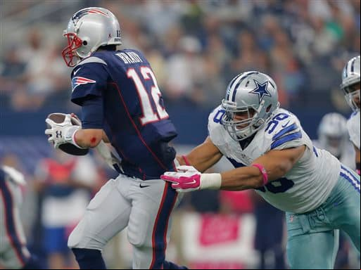 Los Cowboys se quedaron sin brillo ante los Patriots con un contundente marcador de 30-6 en la Semana 5. Checa lo mejor del duelo.