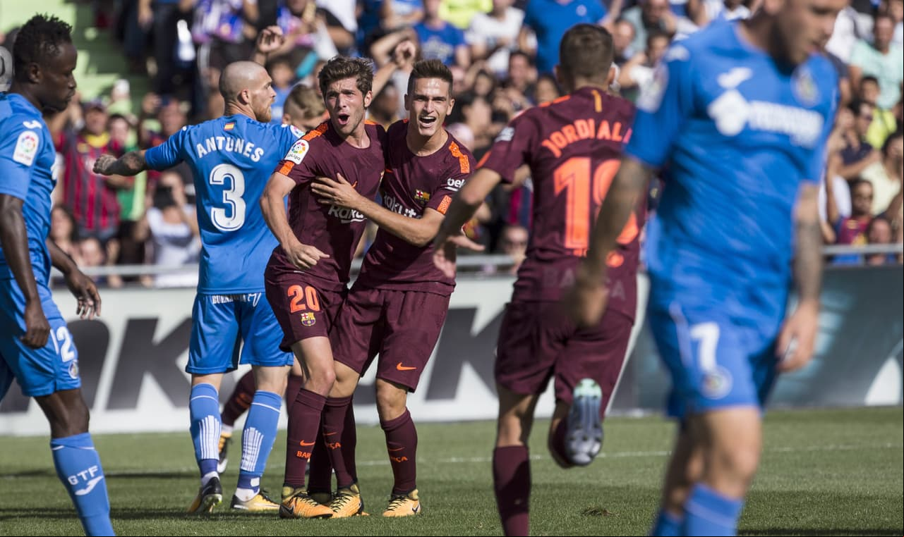 En la segunda mitad, minuto 64, Denis Suárez se encargó de igualar el marcador para acabar con la sorpresa en el Coliseum.
