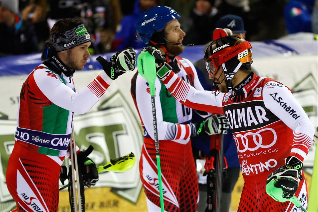Estas son las extraordinarias imágenes que nos regaló la prueba del Slalom para hombres en la Copa Mundial de Esquí en Madonna di Campiglio, Italia.