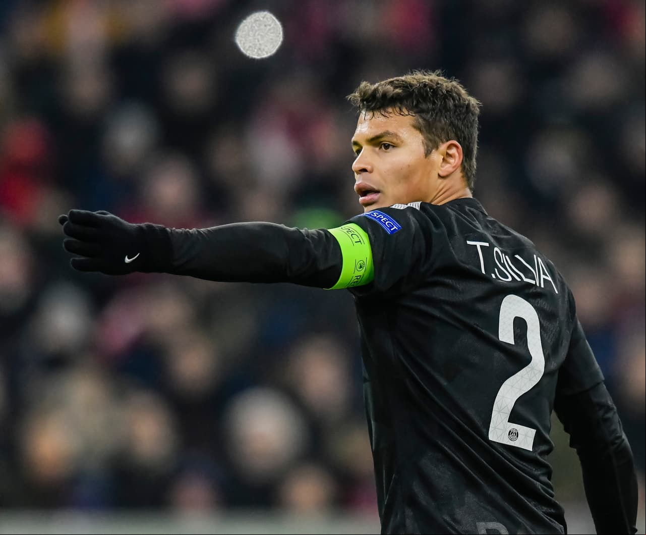 <b>4. Thiago Silva </b>(PSG) - 1.33 millones de euros