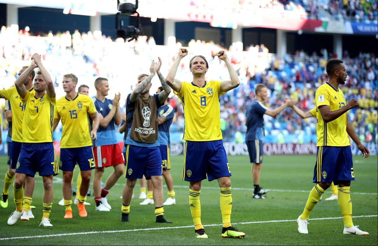Suecia podría buscar en su segundo partido del grupo F contra Alemania el empate para de paso complicar más a los teutones.