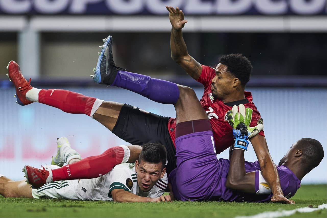 Marvin Phillip, arquero de Trinidad y Tobago, fue el protagonista del encuentro al sacar al menos cuatro disparos de gol.