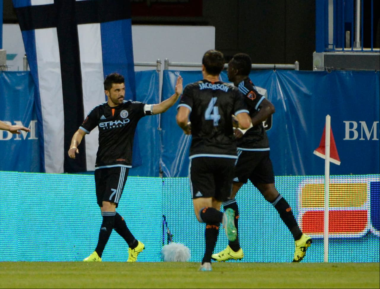 David Villa vuelve a brillar ante Montreal Impact y New York City consigue los tres puntos