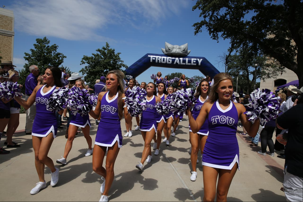 TCU 'Horned Frogs' vs Stephen F. Austin 'Lumberjacks'