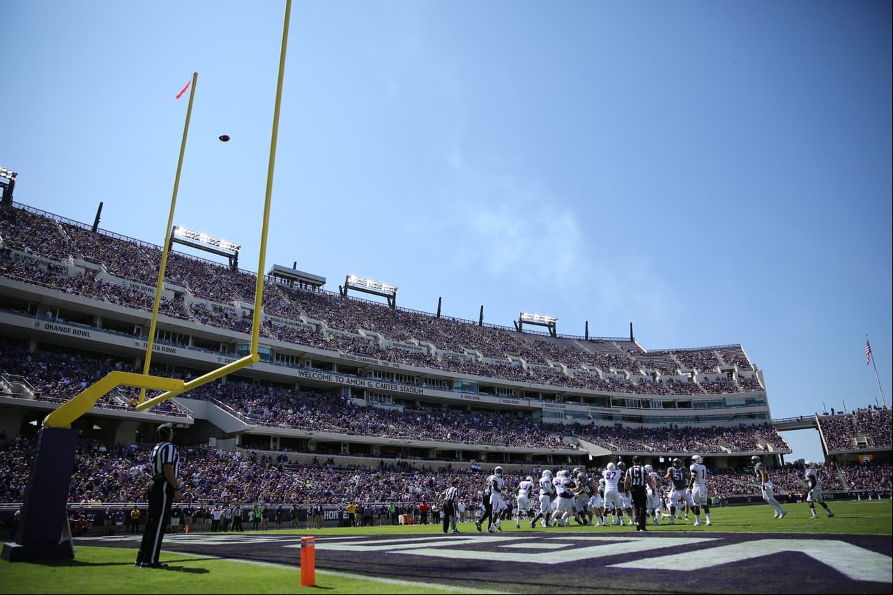 TCU 'Horned Frogs' vs Stephen F. Austin 'Lumberjacks'