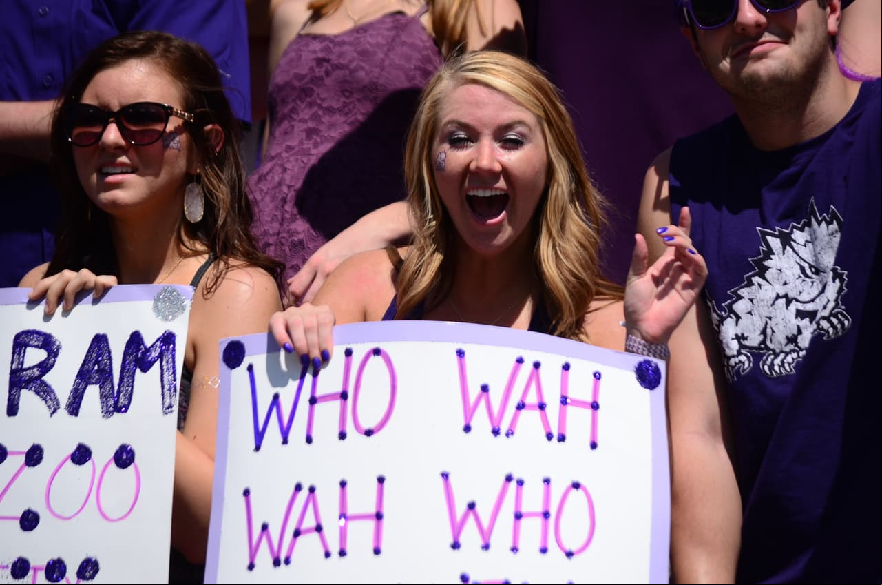 TCU 'Horned Frogs' vs Stephen F. Austin 'Lumberjacks'